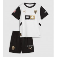 Camisa de time de futebol Valencia Replicas 1º Equipamento Infantil 2024-25 Manga Curta (+ Calças curtas)